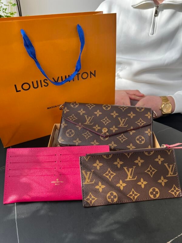 Sac LV Felicie Intérieur Rose