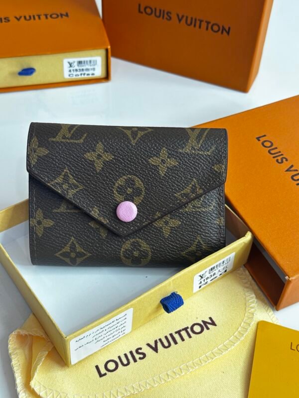 IMG_5984 Porte-monnaie LV Marron Rose 2700DA