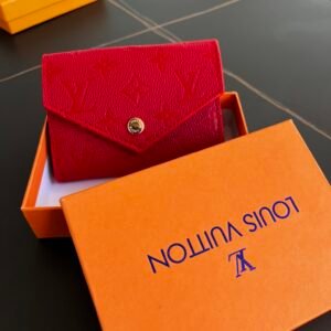 Porte-monnaie LV Rouge