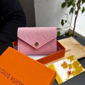 Porte-monnaie LV Rose