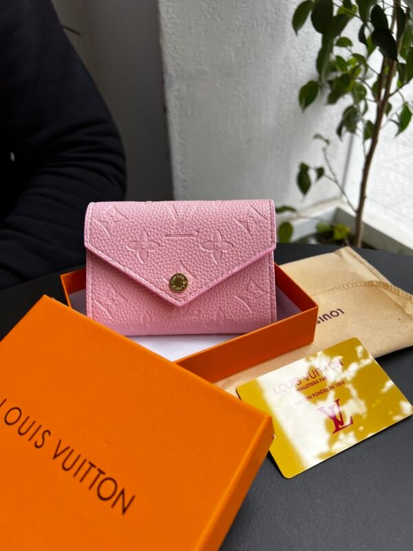 Porte-monnaie LV Rose