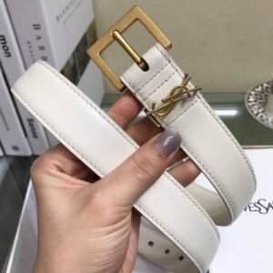 Ceinture YSL Blanche