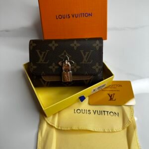 Porte-monnaie LV Cadenas Intérieur Marron