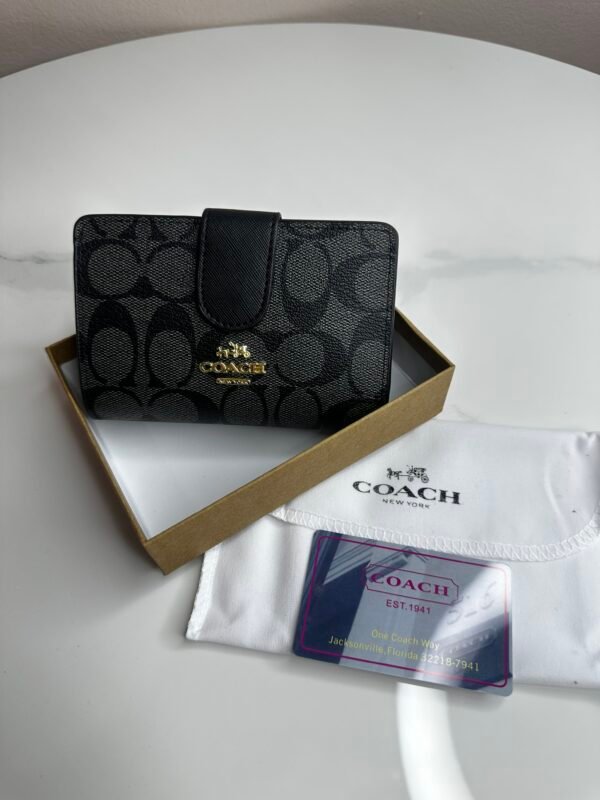 Porte-monnaie Coach Noir