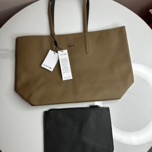 Sac Lacoste Double Face Beige / Kaki