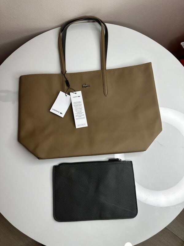 Sac Lacoste Double Face Beige / Kaki