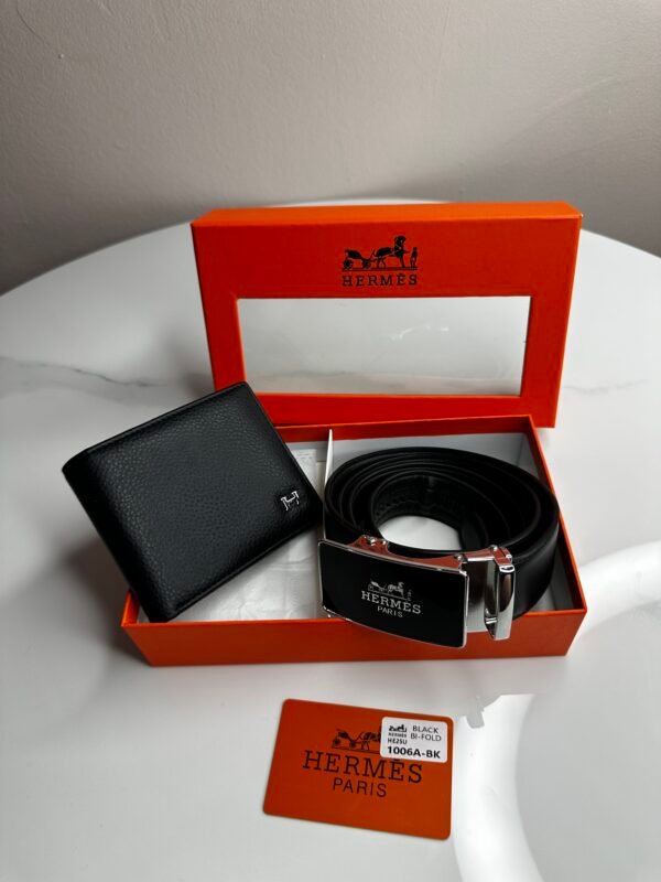 Pack Ceinture + Portfeuille Hermes 1