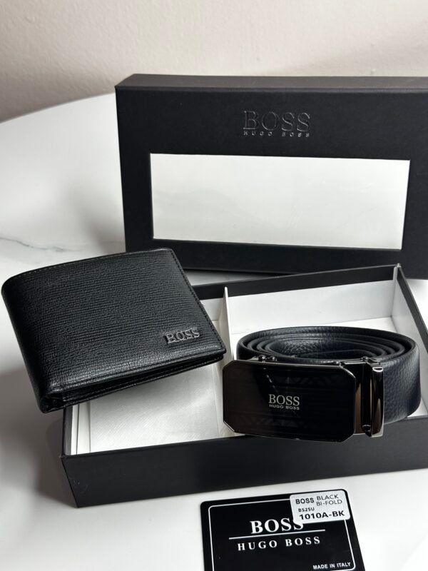 Pack Ceinture + Portfeuille Boss