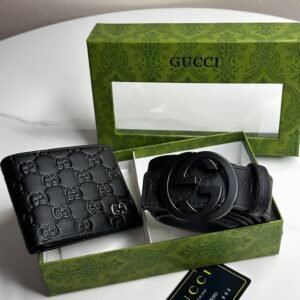 Pack Ceinture + Portfeuille Gucci
