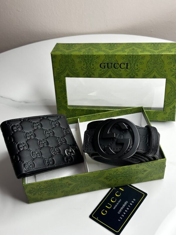 Pack Ceinture + Portfeuille Gucci