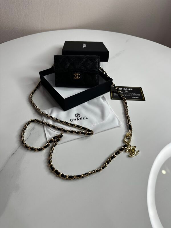 Mini Sac Chanel Noir Doré Caviar 4900 DA