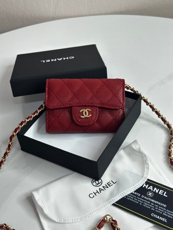 Mini Chanel Bordeau Caviar 4900DA