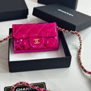 Mini Sac Chanel Rose Glacé               4900 DA