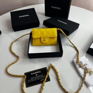 Mini Chanel Jaune Caviar 4900 DA