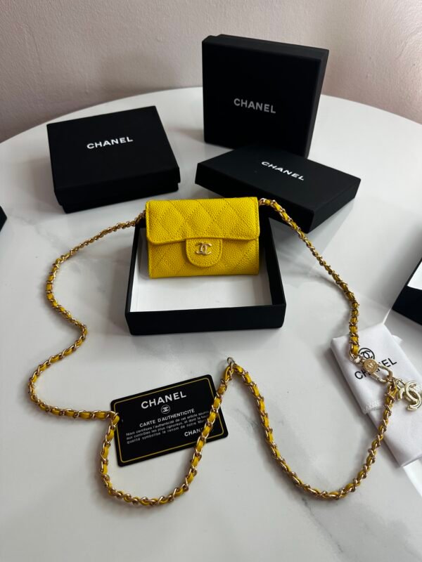Mini Chanel Jaune Caviar 4900 DA