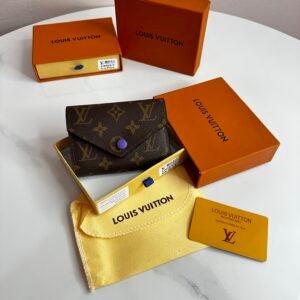 Porte-monnaie LV Marron Purpl  2700DA