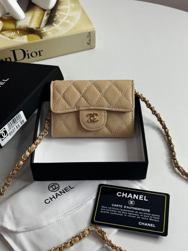 Mini Chanel Beige Caviar 4900 DA