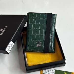 Rolex Croco Vert  Avec Boite