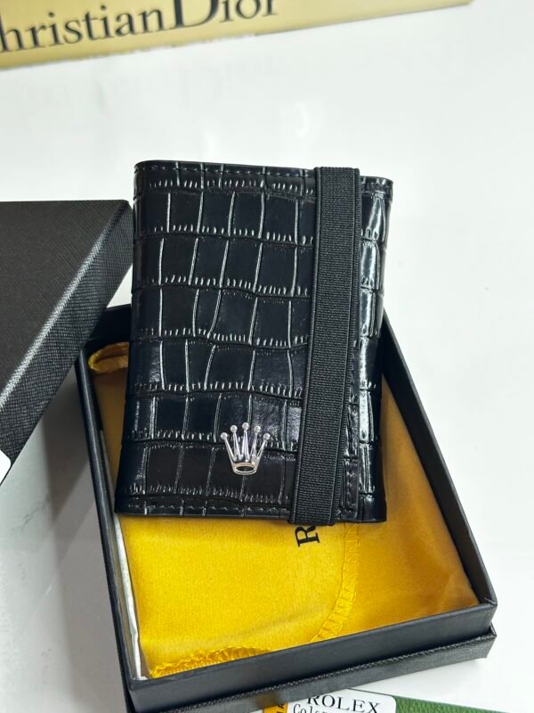 Rolex Croco Black Avec Boite