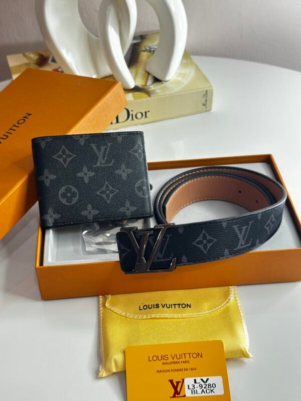 IMG_7583 Pack Ceinture Portefeuille LV Monogram