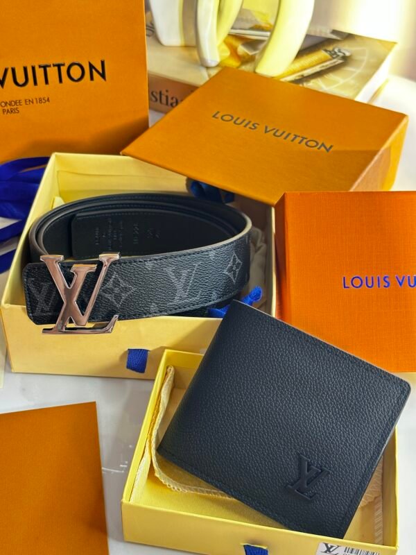 IMG_7808 Pack Ceinture+Portefeuille Lv avec packaging
