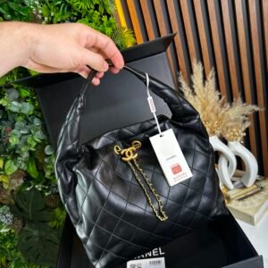 Sac channel Noir